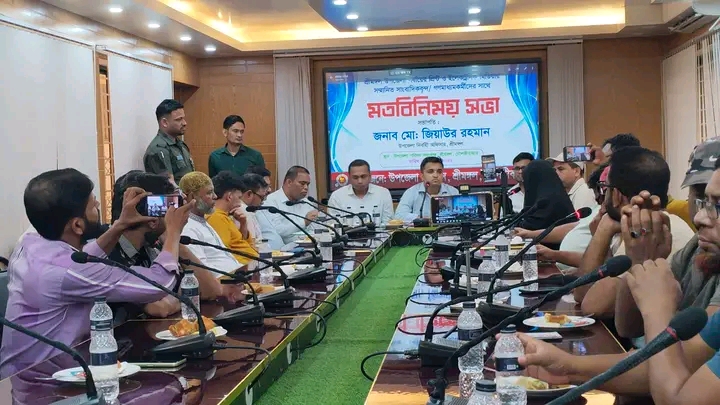 শ্রীমঙ্গলে সাংবাদিকদের সাথে নবাগত নির্বাহী অফিসার ইউএনও এর মতবিনিময় সভা অনুষ্ঠিত হয়