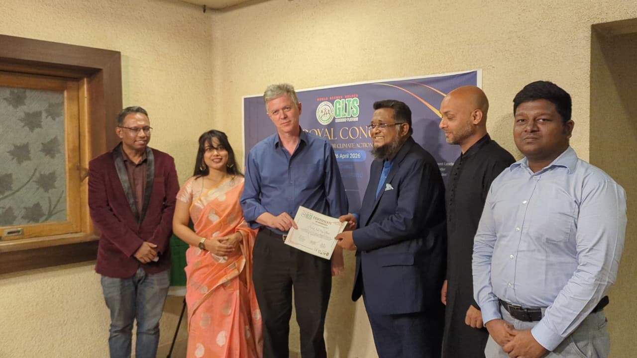 এডভোকেট আশরাফ জালাল খান মনন গ্লোবাল ল থিংকারস সোসাইটি (GLTS) এর নতুন চেয়ারম্যান হিসেবে দায়িত্ব গ্রহণ