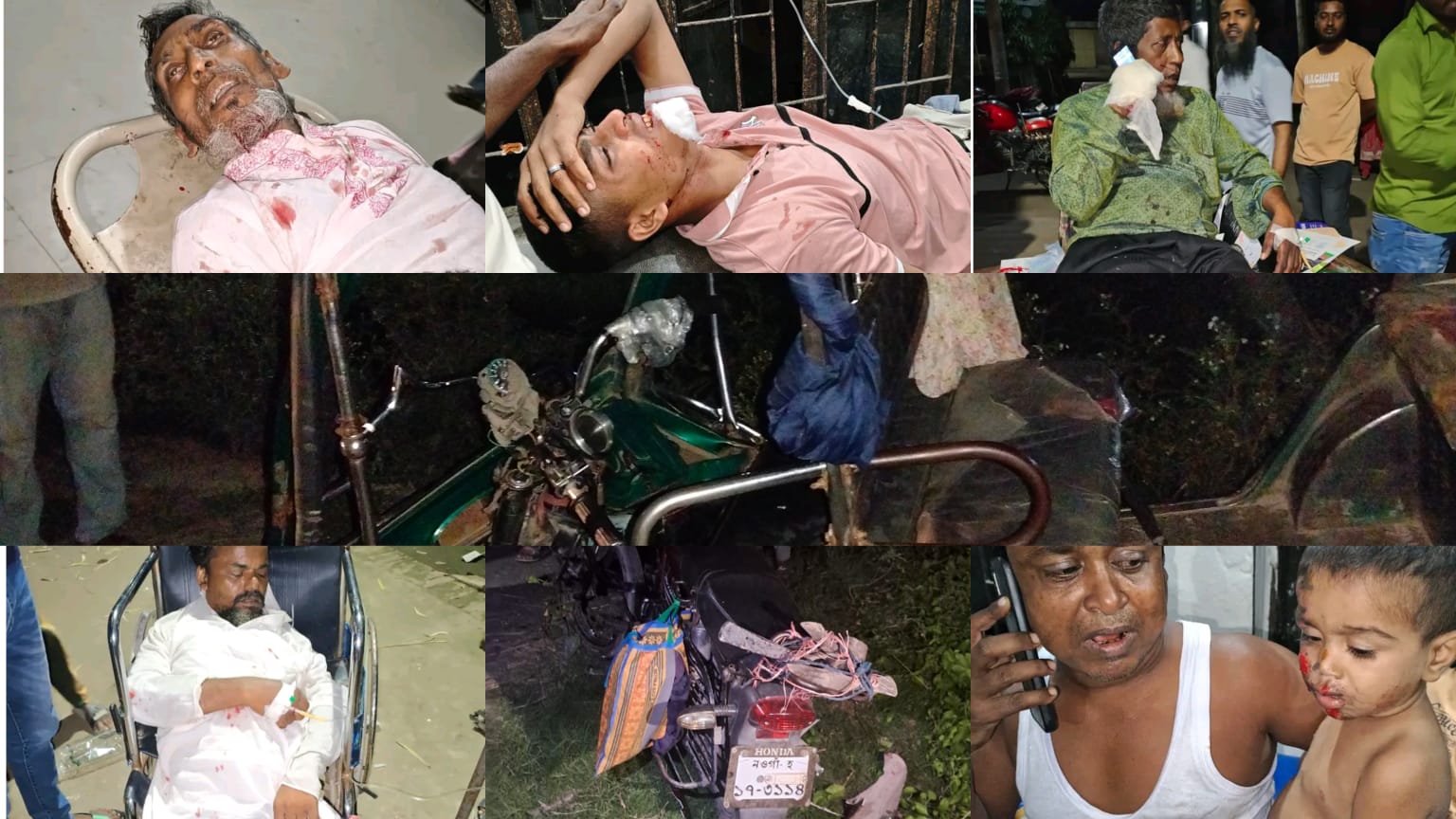 আদমদীঘির লছিরের বাগান এলাকায় টমটম-মাহেন্দ্র সংঘর্ষে নিহত ১, আহত ৭