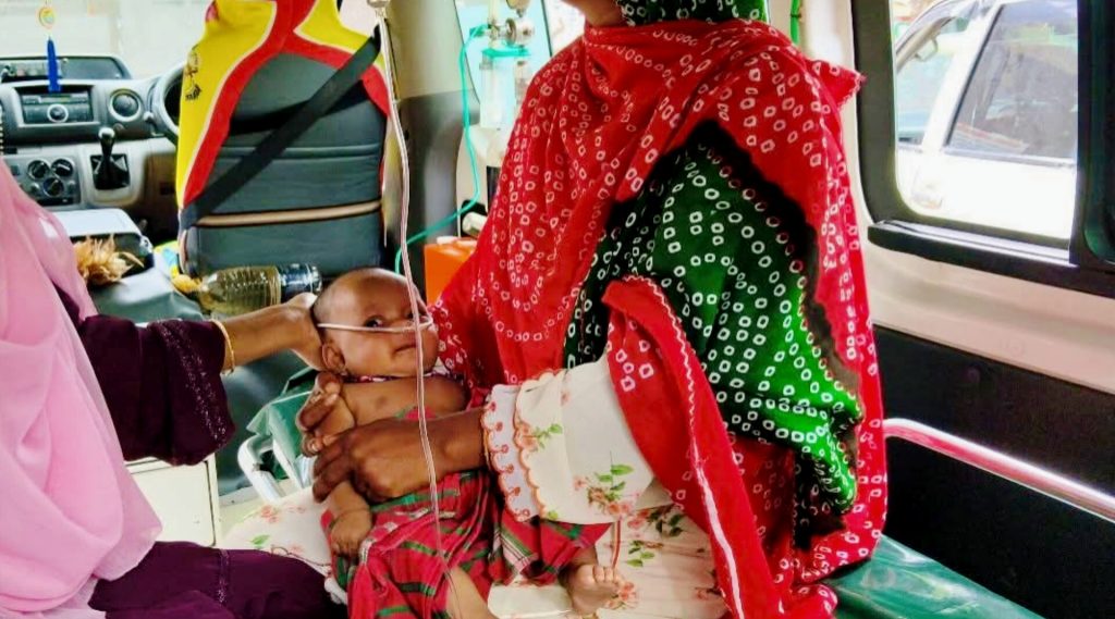 মান্দায় ৪৫ দিনের শিশুকে বিষ খাইয়ে হত্যা চেষ্টার অভিযোগ