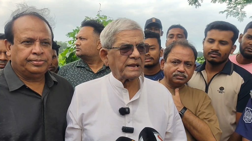 কৃষিজমি নষ্ট করে কোনো স্থাপনা নয় – ঠাকুরগাঁওয়ে মির্জা ফখরুল