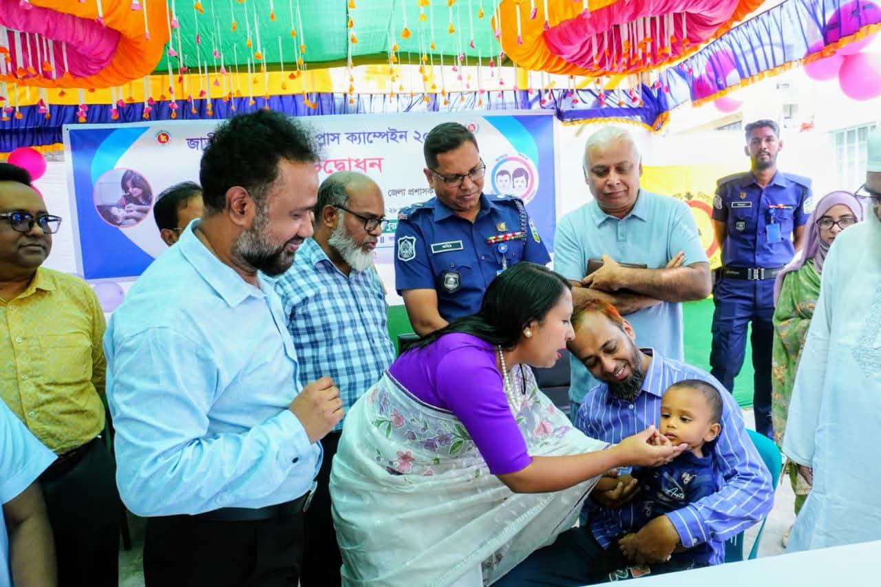 শেরপুরে ভিটামিন ‘এ প্লাস’ ক্যাম্পেইনের উদ্বোধন