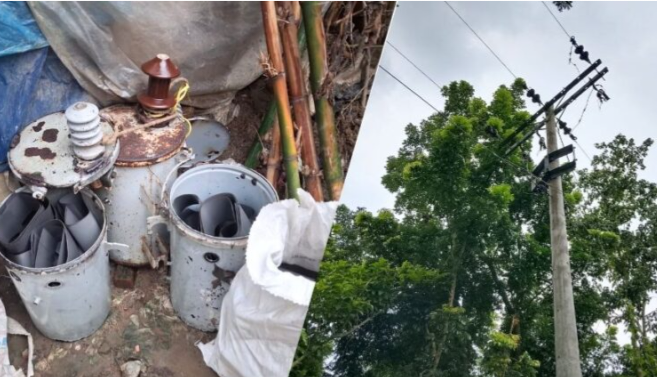 বোয়ালখালীতে সেচ পাম্পের ট্রান্সফরমার চুরি