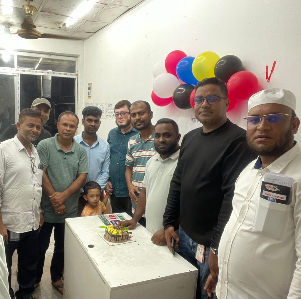 সাংবাদিক আরিফ হোসেন রুদ্রের ৩৫তম জন্মদিন উদযাপন