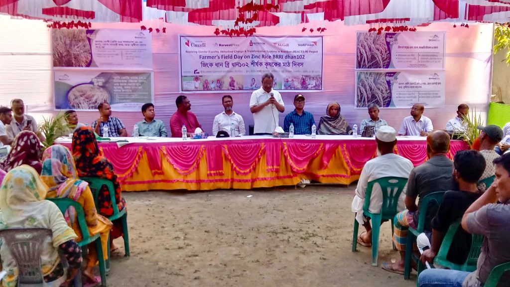 ঠাকুরগাঁওয়ে জিংক ব্রি ধান-১০২ শীর্ষক কৃষক মাঠ দিবস অনুষ্ঠিত
