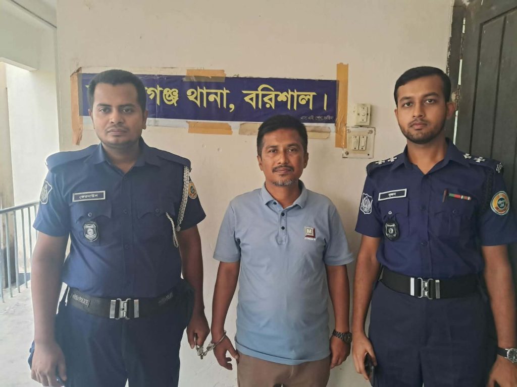 বাকেরগঞ্জে গৃহবধূকে যৌন হয়রানির অভিযোগে সাংবাদিক দানিসুর রহমান লিমন কারাগারে 