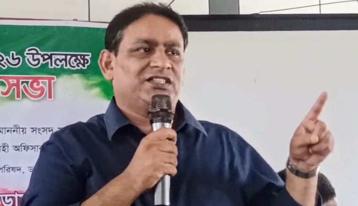 বাংলাদেশে কোন স্বৈরাচার মাথা চারা দিয়ে উঠতে পারবে না- এমপি খোকন তালুকদার 