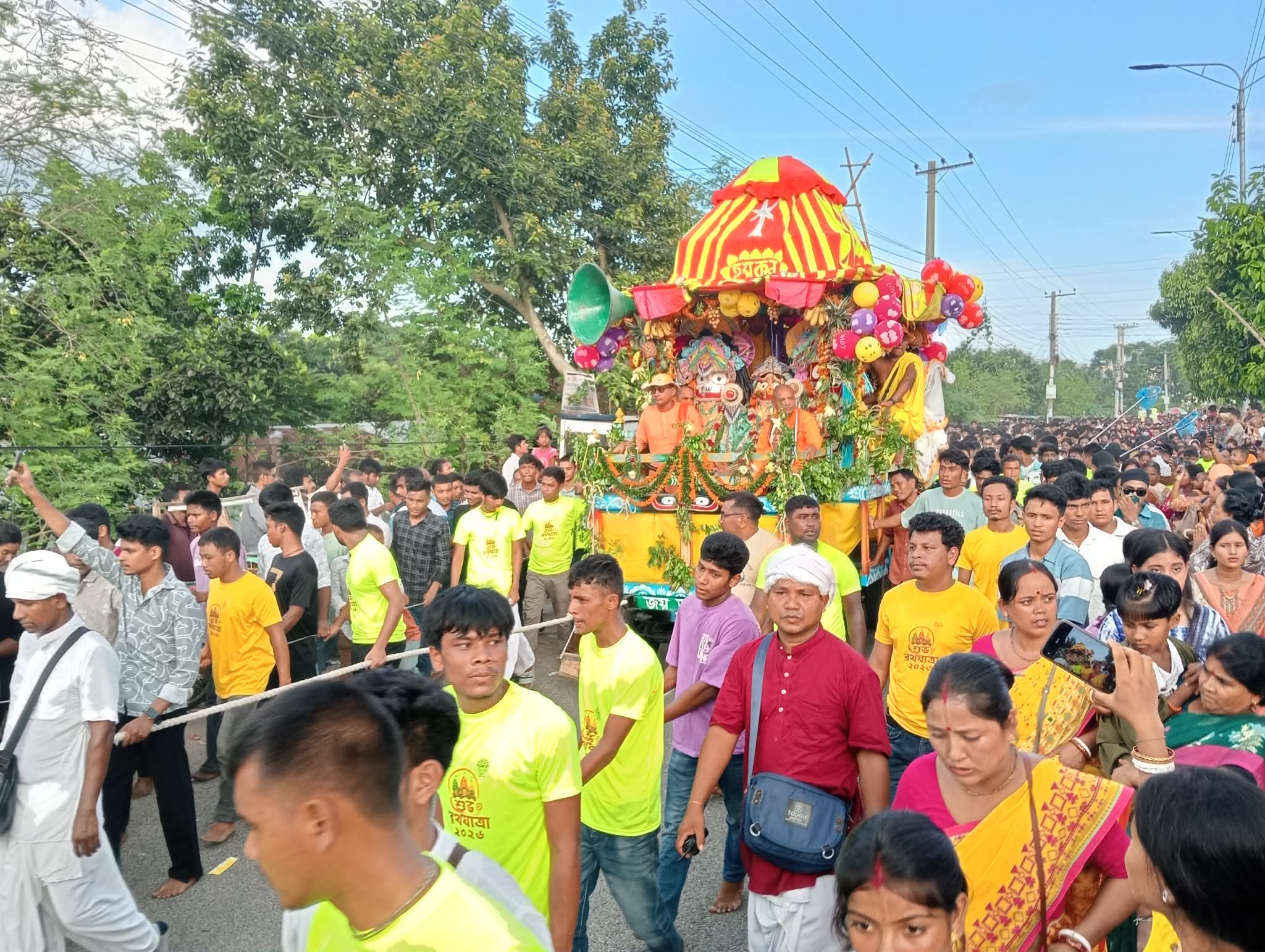 ঠাকুরগাঁওয়ে জগন্নাথদেবের রথযাত্রা মহোৎসব অনুষ্ঠিত