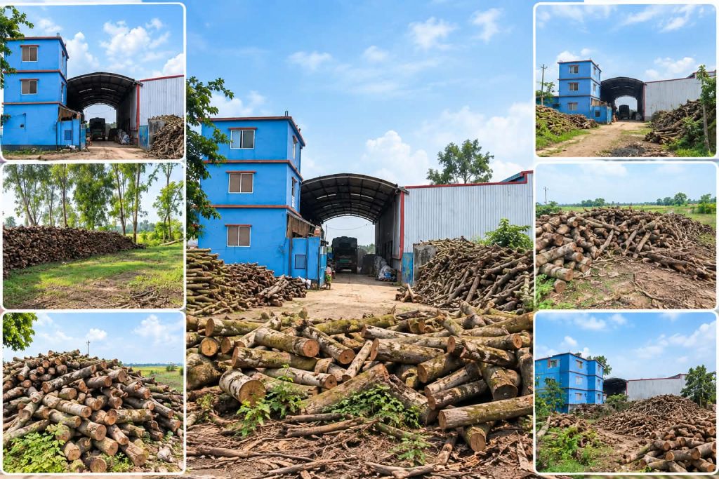 চারদিকে কৃষিজমি, মাঝখানে কারখানা—বিপুল কাঠ পোড়ানোর অভিযোগ, প্রশাসনের নজরদারি কোথায়?